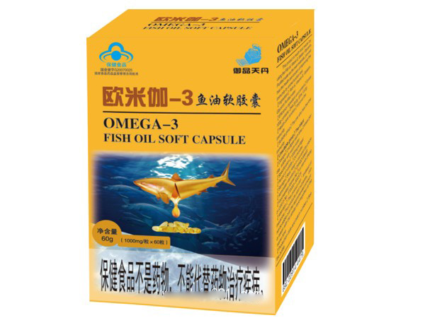歐米伽3-魚油 軟膠囊.